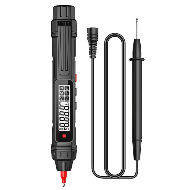 Amdohai 4000 Counts Digital Pen Multimeter Professional Voltage Resistance Capacitance NCV Measurement Test Meter Multitester Live Wire Recognition Data Retention Tester