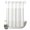 Sage Green White, variant on No Hook Shower Curtain, Modern Simple Lines Shower Curtains for Bathroom with See Through Top Window, Rustic Leaf Vertical Stripes Navy Blue Waterproof & Washable Bath Curtain Standard 72"x72"
