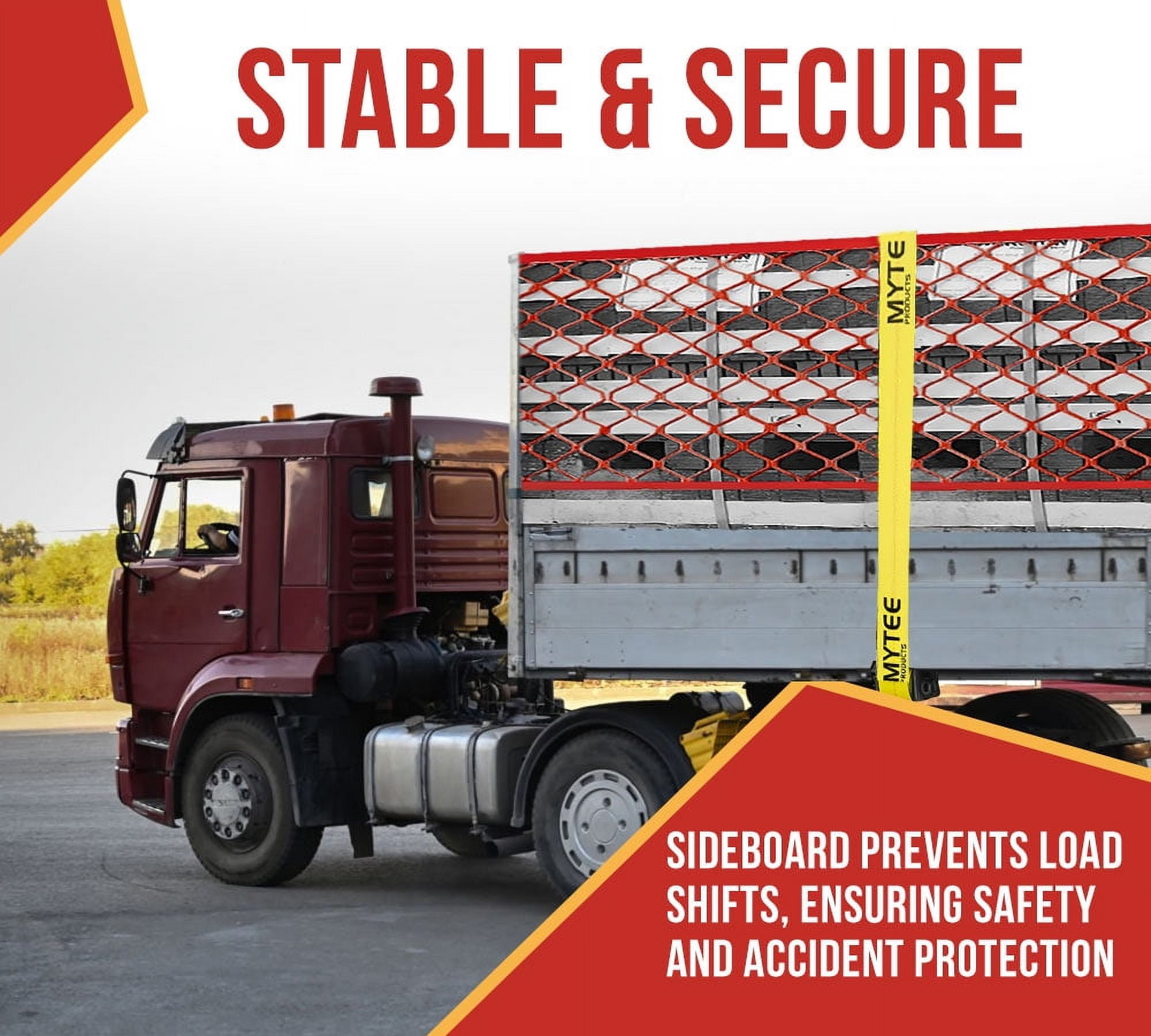 4 Pack 48"x30" (Drop) Red-Coated Aluminum Mesh Brick Guard Corner Protector - L Shape Mesh Edge Guard Corrosion Resistant