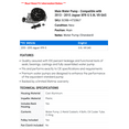 thumbnail image 2 of Main Water Pump - Compatible with 2013 - 2015 Jaguar XFR-S 5.0L V8 GAS 2014, 2 of 2