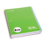 Spiral Notebook - Solid (70 count, 6 Pack)
