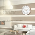 thumbnail image 5 of CAROOTU Quartz Wall Clock Plastic Fashion Design Clocks For Home Decor Living Room, 5 of 5