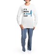 thumbnail image 4 of CafePress - It's Been A Bad Day - Women's Long Sleeve Relaxed Fit Cotton Light Pajama Set, 4 of 7