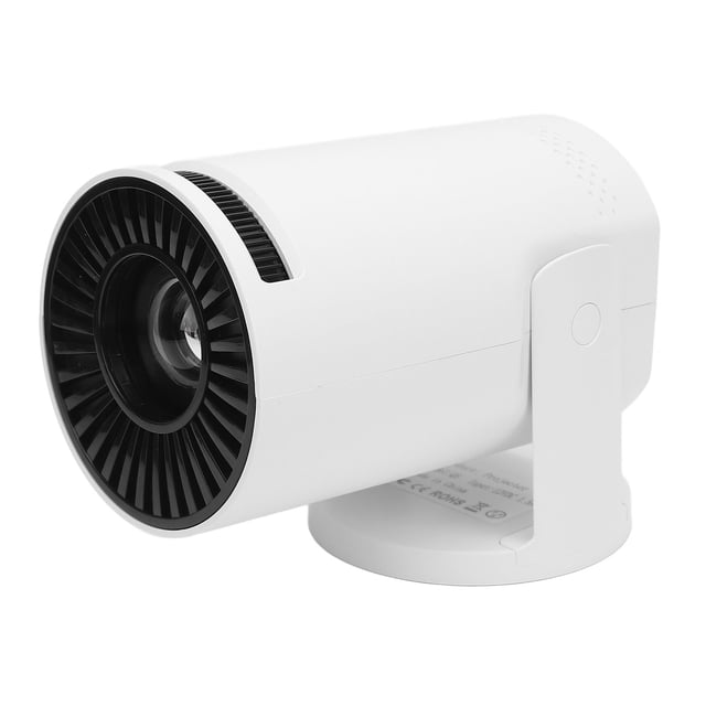 Small Projector Portable, 1080P Screen Mirroring Mini Projector with Auto Focus and Diffuse Reflection Technology, Ideal for Phones, Tablets, Outdoors