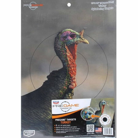 Birchwood Casey Pregame Targets (Best Rifle For Turkey Hunting)