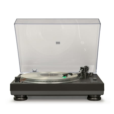 Crosley C100 Vinyl Record Player with Speakers - Audio Turntables