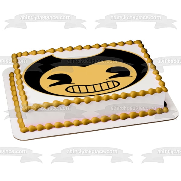 Bendy and the ink machine cake | Sonic cake, Crazy cakes, Cupcake cakes