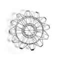 thumbnail image 1 of jesticaly Goutteur à Café Pliable en Acier Inoxydable Support de Rangement Filtre Cône Réutilisable Décoration Argent 1Ensemble, 1 of 6