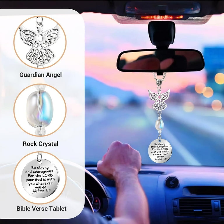 Rearview Mirror Hanging Angel Car Charm Angel Rear View Mirror