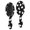 Halloween Ghost, variant on Halloween Ghost Brush, Detangling Hair Brush,Air Cushion Hair Comb, PP Material Gifts for for Men Women Kids