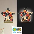 thumbnail image 4 of Star Shaped Energy Saving Night Light Living Room Night Light, Bedroom Night Light, Corridor Night Light, Study Night Light Red Flowers and Green Leaves, 4 of 6