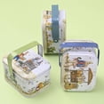 thumbnail image 4 of Easter Christmas Empty Tins Candy Cookie Gift Storage Container Holiday Decorative Box Food Biscuit Tin with Lid, 4 of 10