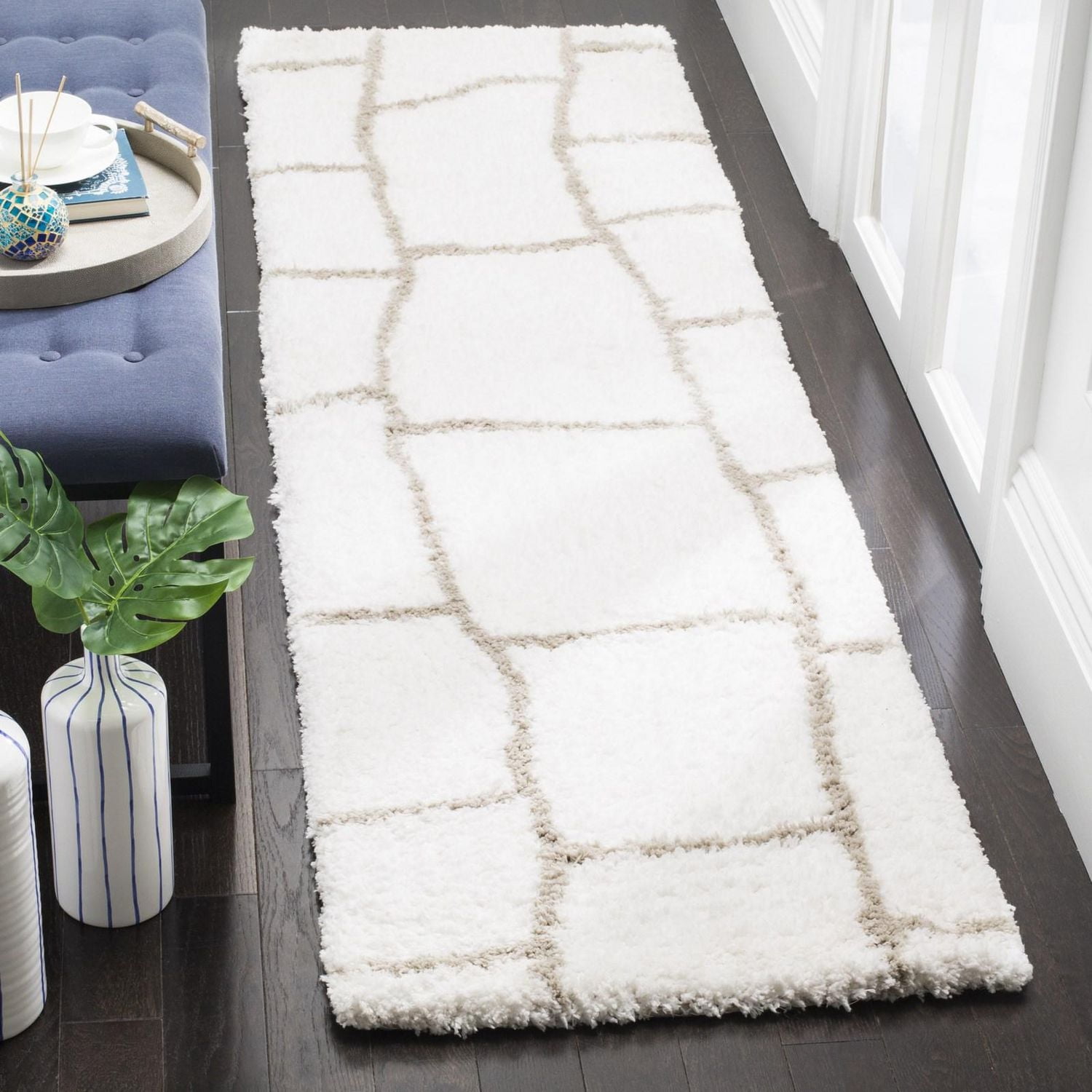 Safavieh Toronto Deidra Tapis Abstrait Peluche Shag
