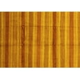 thumbnail image 1 of Ahgly Company Indoor Rectangle Abstract Yellow Modern Area Rugs, 2' x 5', 1 of 4