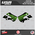 thumbnail image 3 of Kalair GFX Graphics Kit for Kawasaki KLX110 (2002-2009) Usa Series, 3 of 5