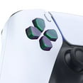 thumbnail image 2 of eXtremeRate Split Dpad Buttons Chameleon Green Purple Independent Dpad Direction Buttons for PS5 EDGE Controller, 2 of 9