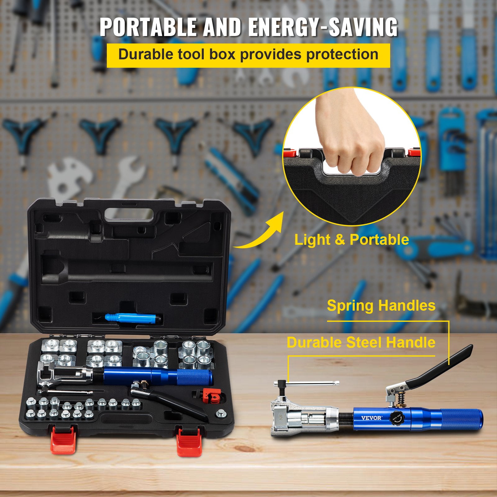 37 & 45 Degree Flaring Tools, Reaming And Deurring Tool Kit