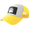 thumbnail image 1 of Gay Bear Pride Paw Mesh Back Trucker Cap Baseball Cap, 1 of 8