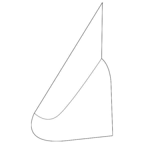 Genuine OEM GM Part # 42724494 Corner Molding