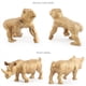 thumbnail image 2 of Juguetes De Animales Figuritas Simulación Modelo Animal Versión Dorada Simulación Bosque Zoológico Modelo Para Niños Preescolar Animales Educativos Juguetes 7 Piezas seitruly HA036949-00, 2 of 6
