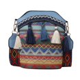 thumbnail image 2 of CAIXIA Medium Crossbody Bags For WomenKorean Bohemian Fringe Woven Crossbody Bag, Lightweight Fashion Casual Shoulder Purse, 2 of 4
