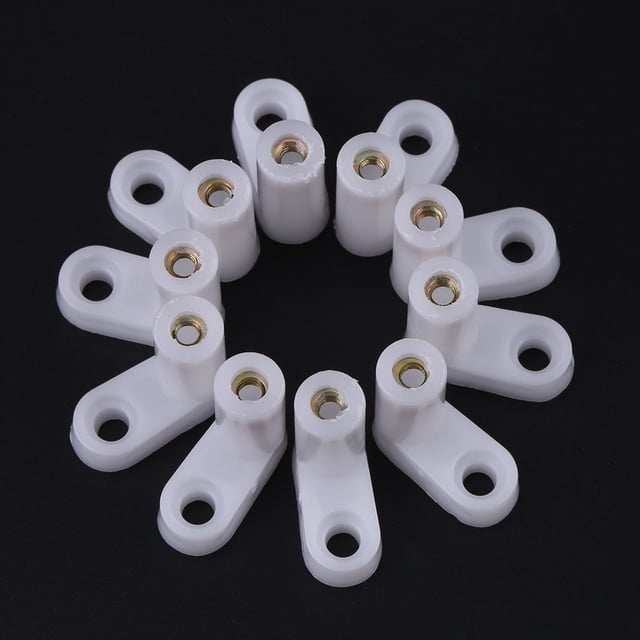 L Type Mounting Feet,100pcs 2cm L Type PCB Mounting Feet Arcade Board Mounting Feet Compact and Lightweight