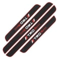thumbnail image 1 of Door Sill Plate Protectors for Car Universal Door Entry Guards Sill Scuff Cover Panel Step Protector,Door Sill Plate Protectors for Car　, Welcome Pedal　Protector Cover,　Black 4pcs/Set,TRD, 1 of 4