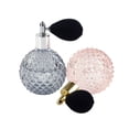 thumbnail image 3 of 2 uds botella de Perfume Vintage 100ml rosa + gris botella de Perfume recargable Vintage atomizador botella de vidrio ideal para Perfume hogar, 3 of 5