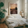 thumbnail image 4 of Rail in Ashland 01 - Ashland Kentucky Photography Railroad Sunset Bridge Cityscape Scenic Travel Poster Oak Framed Wall Art Print 6 x 8 inches, 4 of 12