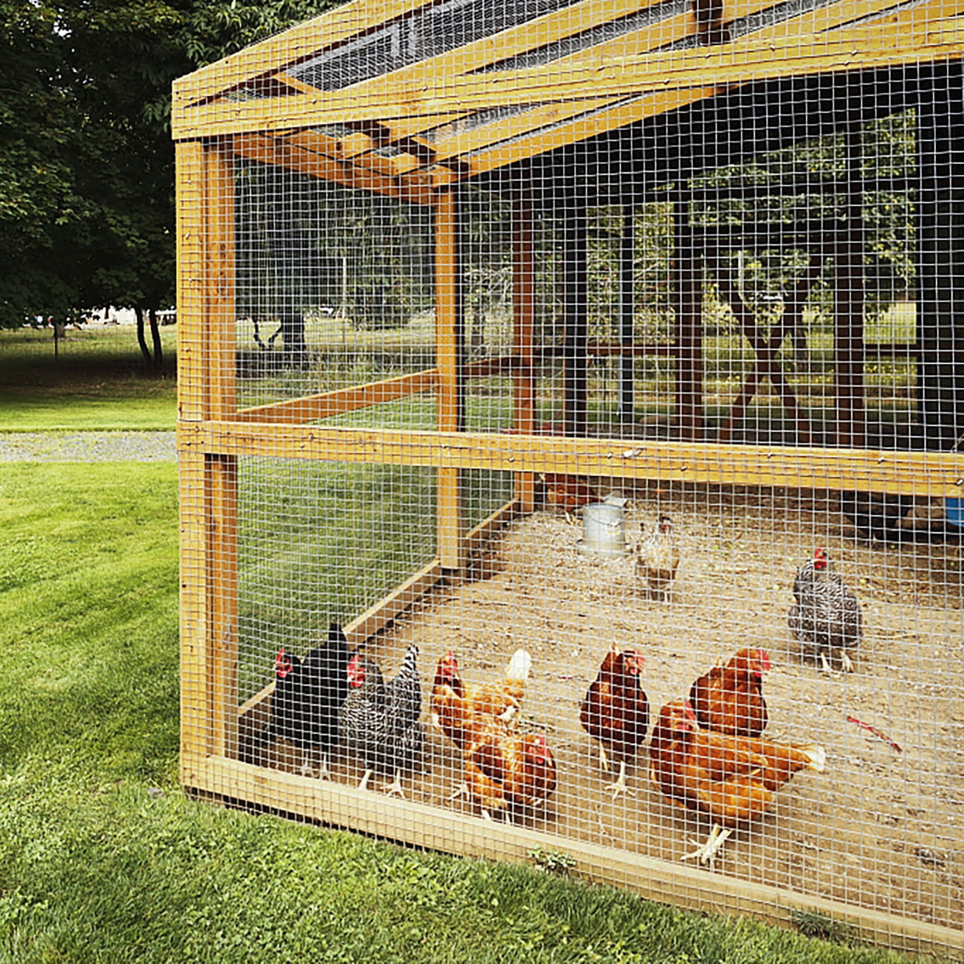 23 Gauge Hardware Cloth 36inx100ft 1/4 " Galvanized Welded Wire Metal Mesh Roll, Rabbit Fencing Snake Fence For Chicken Run Critters Gopher Racoons Opossum Rehab