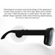 thumbnail image 3 of Foranyo Gafas Inteligentes Eco Frames con Alexa, Bluetooth 5.3 for Deportes y conducción, Sonido HiFi, Resistencia al Agua IPX5, Ligeras, inalámbricas y con Control de Voz., 3 of 5