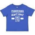 thumbnail image 3 of Inktastic Pennsylvania Awesome Since 1787 Boys or Girls Baby T-Shirt, 3 of 5