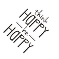 thumbnail image 1 of Moyic Pegatina de pared Think Happy Be Happy para decoración del hogar, decoración de dormitorio, Mural, papel tapiz, pegatinas a prueba de polvo, Decoración del hogar Moyic HA078043-00B, 1 of 6