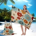 thumbnail image 1 of Binmer Two-in-one Beach Bag-digital Printed Drawstring Bag- Microfiber Beach Towel-bath Towel, 1 of 9