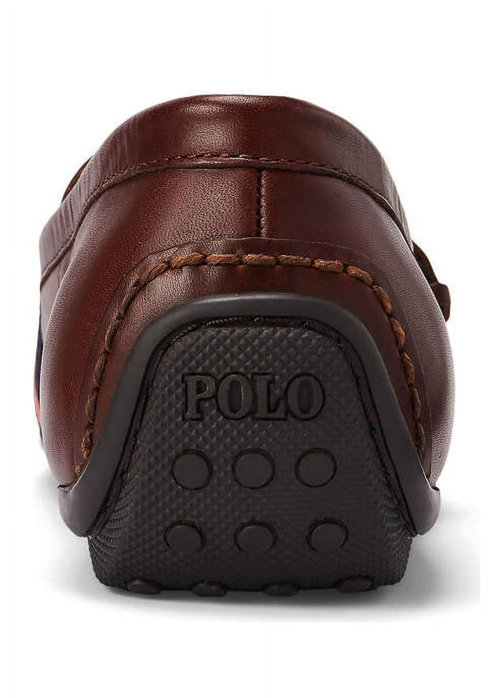 Ralph Lauren Men's Riali Deep Tan Loafers Size 10M - Walmart.com