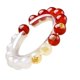 thumbnail image 1 of Pulsera de ágata de cristal con cinco elementos, 10 mm, para hombre y mujer, 1 of 1