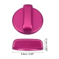 thumbnail image 3 of Unique Bargains Fuel Tank Cap Cover Gas Fuel Cap Tank Filler Cover Replacement for Lexus Pink, 3 of 7