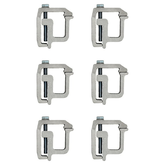 RAParts Set of (6) TL2002 Heavy Duty Mounting Clamps Truck Cap Camper Shell