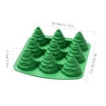 thumbnail image 2 of Clearance Cake Mould under $10,Christmas Tree Santa Snowman Silicone Silicone Baking Set For Christmas New Year Candy Cake Christmas Silicone Christmas Cookie Candy, 2 of 6