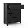 thumbnail image 5 of Storkcraft Alpine 4 Drawer Dresser Chest Black, 5 of 9
