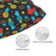 thumbnail image 3 of Kdxio Cotton Pillow Cases 16"x24" Pillowcases,Soft and Breathable Bedroom Pillow Cases-Colorful Pineapple-No Pillow Core, 3 of 5