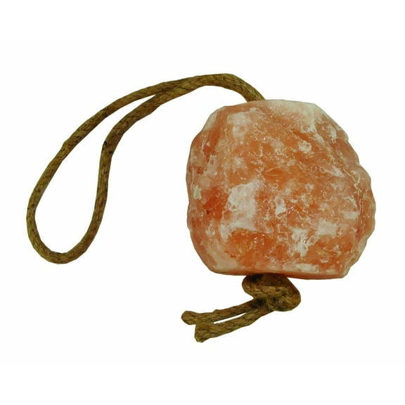 Horsemen's Pride Himalayan Salt Block on Rope for Horses High Density 4.4 lbs