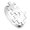 Silver, variant on Women's Harajuku Jigsaw Puzzle Ring