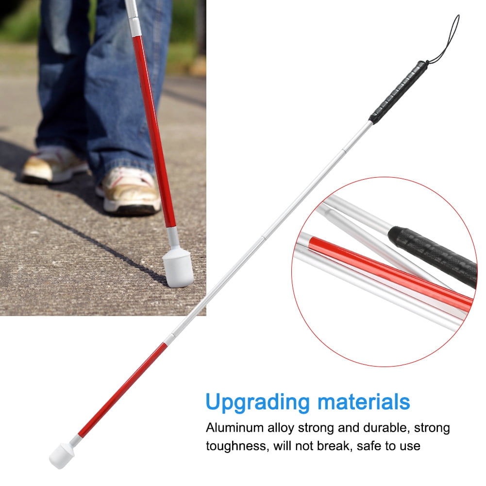 Foldable Walking Stick, Walking Poles, Avoiding Obstacles For Guiding The Direction Blind