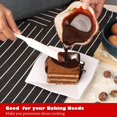 thumbnail image 3 of Heat Resistant Silicone Spatulas Set 6pcs, Seamless Design Non-Stick Mixing Spatulas with Stainless Steel Core, Premium BPA-Free Rubber Spatula Baking Cooking Utensile for Home Kitchen BBQ (white), 3 of 6