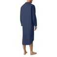 thumbnail image 2 of xiaxaixu Chemise Arabe Printemps Automne pour Hommes Couleur Unie Manches Longues Boutonnée Longue Robe Thobe, 2 of 9
