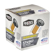 SuperTech ST4967 10K mile Spin-on Oil Filter, for Daihatsu, Lexus and Toyota Fits select: 2019-2023 TOYOTA RAV4, 2018-2023 TOYOTA CAMRY