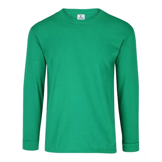 Playera Hombre Manga Larga 100% Algodón Xxl Xxg - Yazbek