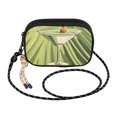 thumbnail image 2 of FORMRS Mini Crossbody Bag for Women Adjustable Rope Shoulder Casual Phone Purse, Light Green Martini, 2 of 7