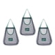 thumbnail image 5 of Juego de 3 Bolsas de malla de almacenamiento Macarena colgantes para verduras frutas, 5 of 8